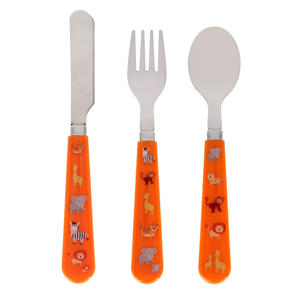 Little Stars Cutlery Set | Zoo design | Set of 3