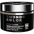 XMONDO Color Ash Blonde Color Depositing Mask & Semi-Permanent Hair Dye Super Gloss Infused with Bond Boosters for Nourishment, Revitalize & Repair, Vegan Formula, 8 Fl Oz