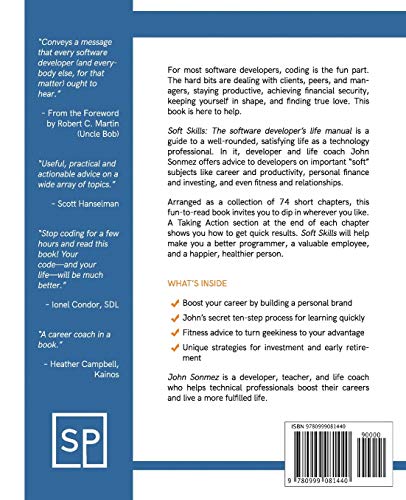 Soft Skills: The Software Developer's Life Manual | Pricepulse