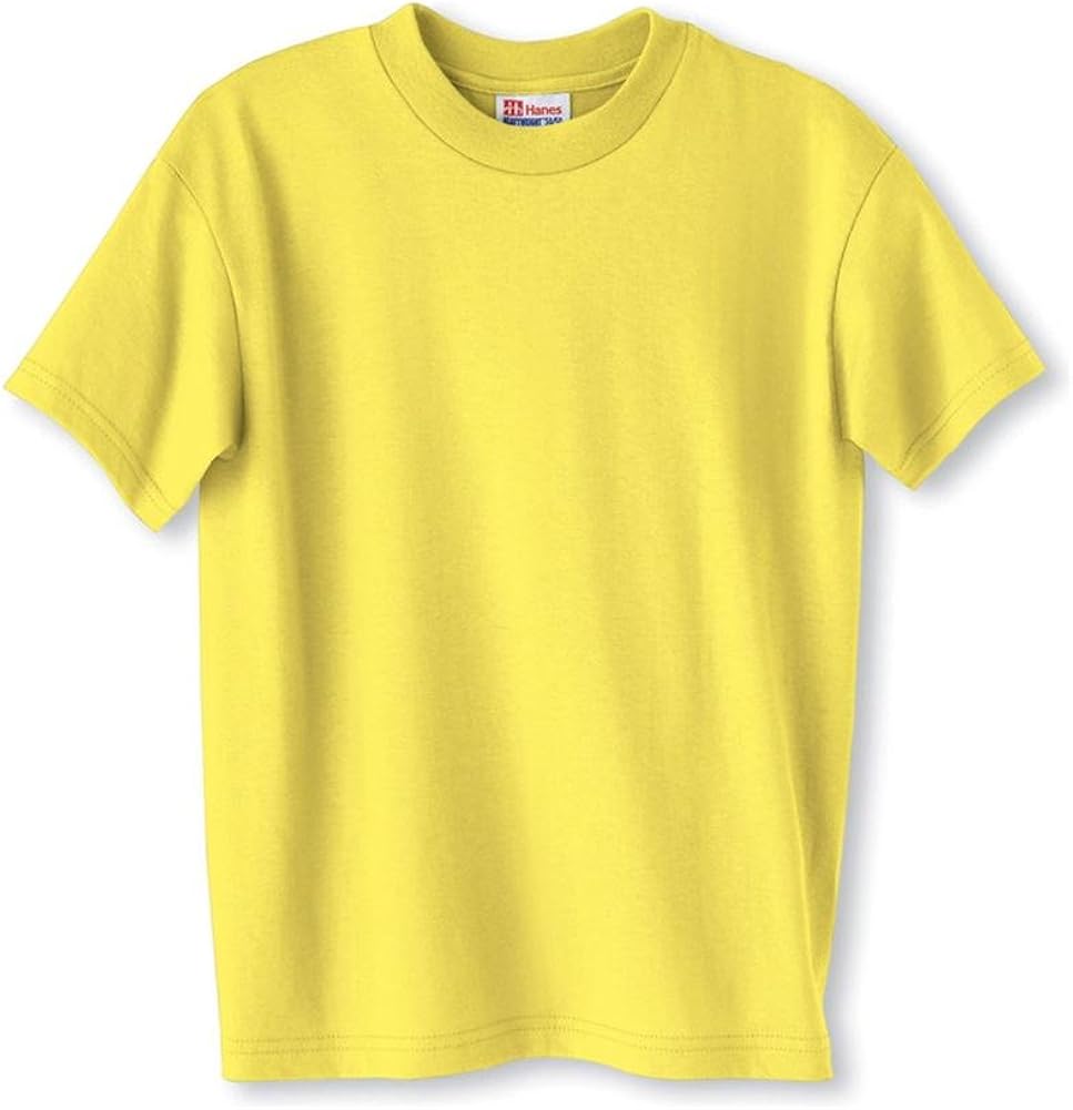 Hanes Youth Short Sleeve ComfortBlend T-Shirt: Clothing