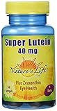 Nature's Life Super Lutein Supplement 40mg, 30 Count