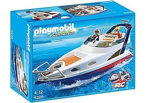 Playmobil 5205 Luxury Yacht with Two People and Lost of Accessories