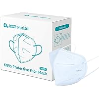 Purism KN95 Face Mask, Disposable Use 20pcs/box, 5-Layer Protective Face Mask