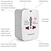 TENACHI Universal Travel Plug Adapter Converter Built-in Surge Protector All in One Power Outlet Wall Charger Adaptor Works in 150 Countries EU UK US AU