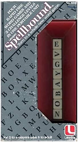Amazon Com Lakesides Spellbound Word Scramble Game For Kids Turn To A Whole New Word Game Toys Games