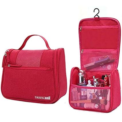 MAX HOME? Vanity Women Men Toilet Toiletry Kit Cosmetic Makeup Make Up Bag Case for Travel Set Organizer Pouch Female Beauty Large