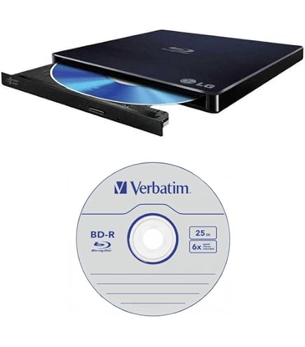 Amazon.com: Buffalo UHD BD Portable Blu-ray Drive Black BRUHD-PU3