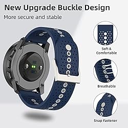 Soft Silicone Strap Compatible with Fossil Men's