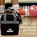 Beckly Super Bowling Tote -Bowling Bag- Fits Your Bowling Ball and Bowling Shoes- Single Bowling Ball Tote- Front Zippered Pocket and inside Shoe Sleeves-Carry and Shoulder Straps-For your Home Bowling Alley or At the Professional Arena- Perfect Bowling equipment- Great Holiday gift For bowling pro or rookie- Made from the Highest Quality Material and Superior craftsmanship- Superior quality bowling ball sports bag- Backed by the Famous Beckly! (Black/Grey)