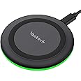 Yootech Wireless Charger, Qi-Certified 10W Max Fast Wireless Charging Pad Compatible with iPhone 12/12 Mini/12 Pro Max/SE 202