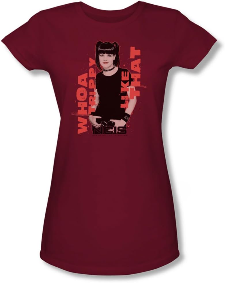 NCIS - Womens Trippy T-Shirt in Cardinal