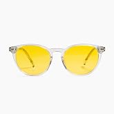 TrueDark Daylights by Dave Asprey | Daytime Blue Light Blocking Glasses | Amber Transition Blue Light Blocking Glasses for Women &amp; Men | Block 75% of Blue Light for Heavy Daytime Screen Use