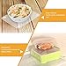 BEW Reusable Eco Silicone Food Wraps,Seal Bowl Covers, Food Stretch Lids,Environmental Kitchen Tools (Pack of 5)