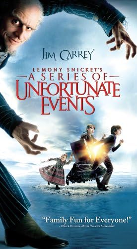 Amazon Com Lemony Snicket S A Series Of Unfortunate Events Vhs Jim Carrey Jude Law Meryl Streep Liam Aiken Emily Browning Kara Hoffman Shelby Hoffman Timothy Spall Catherine O Hara Billy Connolly Luis Guzman Jamie