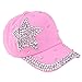 Creazy Boy Girls Rhinestone Star Duck hat Baseball Cap (Pink)