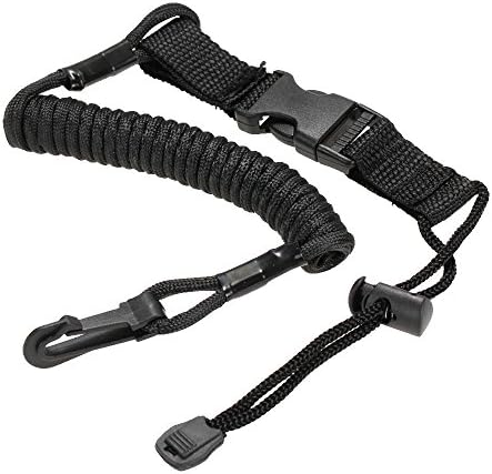 Elastic Kayak Paddle Leash Safety Rod Leash Fishing Rod Lanyard Paddle Leash Stretches to 150cm