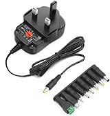 Zolt 12W Universal Power Adapter 3-12V 1A DC 8 Tips 5ft Cable view 7