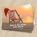 Santa at the Beach Holiday Card Pack - Set of 25 cards - 1 design, versed inside with envelopes
