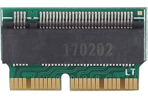 ASHATA Hard Disk to NVME SSD Adapter Concerter Card for 2013 2014 2015 Book Air A1465 A1466 and for Pro A1398 A1502 SSD.