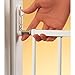 KidCo G2000 Safeway Top of Stairs Gate (White)