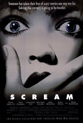 Affiche du film Scream (69 x 102 cm): Amazon.fr: Cuisine & Maison