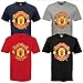 Manchester United Football Club Official Soccer Gift Mens Crest T-Shirt