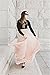 Kissky Women's Plain Formal Pleated Maxi Skirt