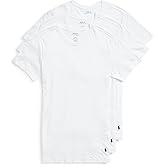 Polo Ralph Lauren Men's T-Shirt Pack, 3-Pack, Cotton Men's Clothing Crewneck Undershirt, Slim Fit Short-Sleeve Tees