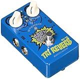 Reverb Guitar Pedal,Biyang Stereo Effects Pedal 3 Modes Hall Spring Room True Bypass Guitar Mini Multi-effects Pedal Full Metal Shell