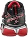 Skechers Kids Boys Skech Air 3.0 Rupture Sneaker (Little Kid/Big Kid), Gunmetal/Red, 12 M US Little Kid