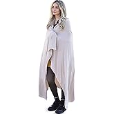K E L O R Luxury Cooling Travel Blanket - Stretchy, Lightweight Soft & Breathable Shawl Wraps for Women
