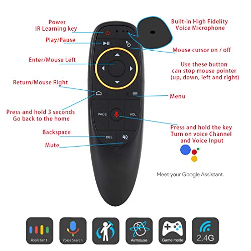 STRQUA,Voice Remote Control G10,Android TV Remote 6 Axis Gyroscope Air Fly Mouse with IR Learning Fly Air Remote Mouse for Android TV Box X88 X88 Mini M8s A95x STRQUA,Voice Remote Control G10,Android TV Remote 6 Axis Gyroscope Air Fly Mouse with IR Learning Fly Air Remote Mouse for Android TV Box X88 X88 Mini M8s A95x