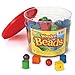 Learning Resources Beads in a Bucket, Set of 110, Ages 3+, Lacing Beads, Fine Motor Skills,Back to School Supplies,Teacher Supplies for Classroom
