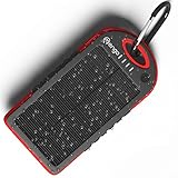 Solar Assist Charger, Mengo S-Power Shockproof/Water-Resistant 5300Mah [ Solar Assist Back-up Battery ] Charger Power Bank Featuring Dual USB Port Smart Charge Technology (For iPhone, iPod, iPad, Samsung, LG, HTC) (Red)