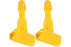 iplusmile Mop Head Clip 2-Pack Detachable Replacement Clamp for Mop Handles 9.64 Inch Floor Cleaning Accessory for Commercial