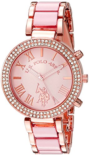 U.S. Polo Assn. Women's Quartz Pink Dress Watch (Model: USC40084)