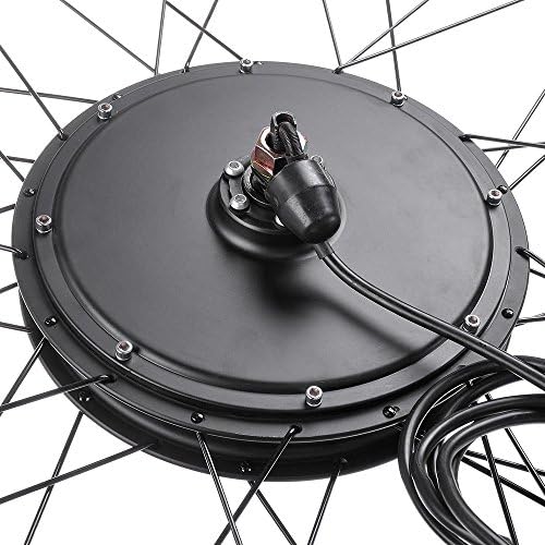 AW 48V 1000W 26" Front Wheel Electric Bicycle Motor Kit Bicycle Cycling Engine with Dual Mode