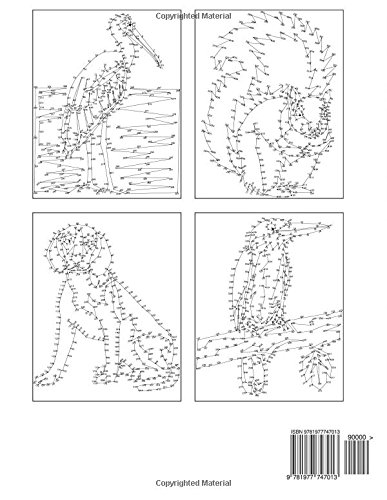 Large Print Animals Dot To Dot Puzzles From 300 To 516 Dots Dot To Dot Books For Adults Volume 18 Dot To Dots Dottie S Crazy Amazon Com Books