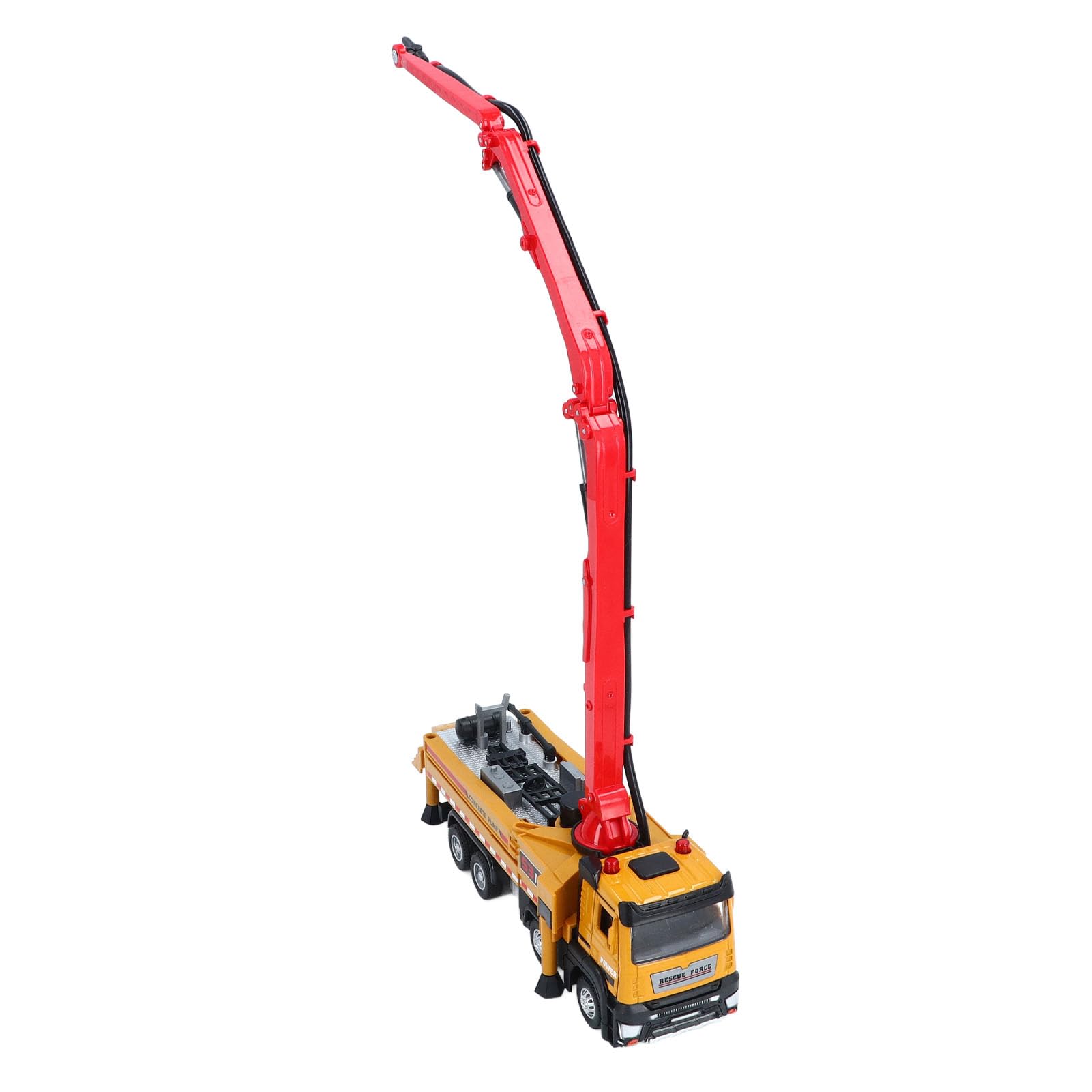 SENECESLI Concrete Pump Truck Model, Improve the coordination's Realistic Details Alloy Concrete Pump Truck Several Features Indoors