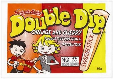 Swizzels Double Dip Orange and Cherry x 36
