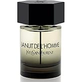 Yves Saint Laurent La Nuit De L'homme Eau De Toilette Spray for Men, 3.4 Ounce