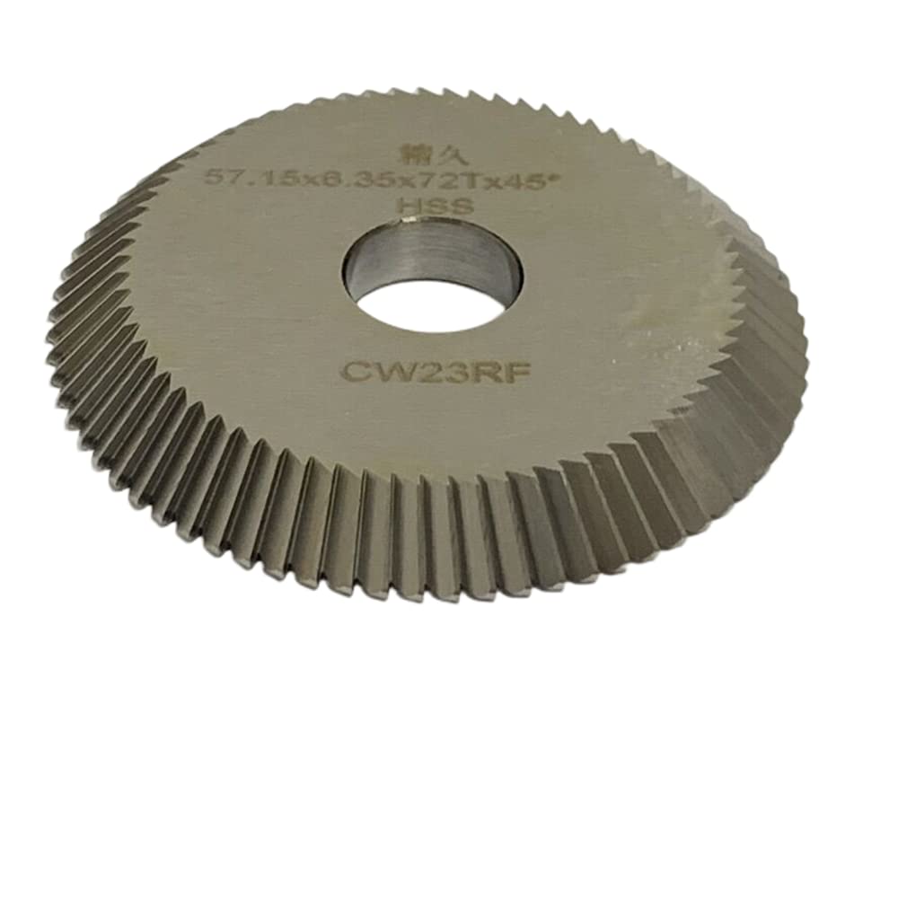 Cutter Wheel 23RF in HSS Replacement Cutter fit for Ilco 008, Ilco 008A, Ilco 008B, 2184CD, 2584CV, 2585DU, 2585DU Key Machines (1)