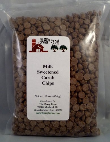 Carob Chips, Milk Sweetened