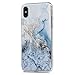 GEMYON iPhone X Case, Marble Design,Shockproof Clear Bumper TPU Soft Case Rubber Silicone Skin Cover Case for iPhone X