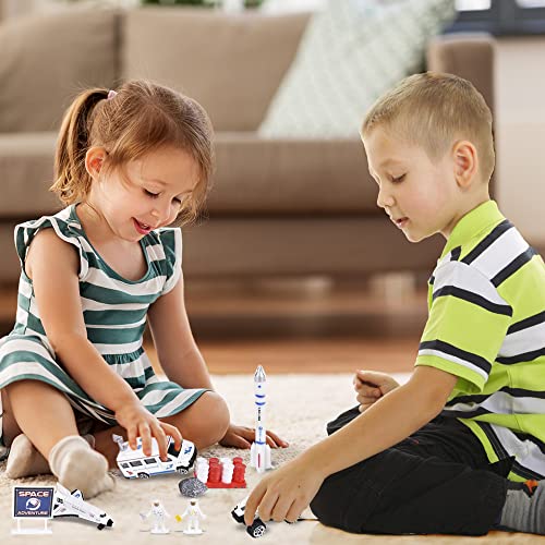 ArtCreativity 15 PieceDiecastSpace Play Set, Space Toys for Kids with