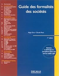 Guide des formalités des sociétés