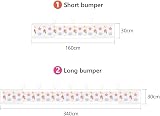 Vicloon Cot Bumper 2Pcs Breathable Mesh Crib Liner Unicorn view 2