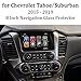 BUENNUS 8 Inch Tempered Glass for Chevrolet Tahoe Suburban 2020 2019 2018 2017 2016 2015 Navigation Protector Film Cover for Chevy TAHOE/SUBURBAN MyLink Interior Center Touch Screen Cover Accessories
