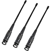 Antena BNC HYS-701N de doble banda VHF/UHF 2M 70CM Antena para ICOM IC-A14 IC-V8 Vertex HX300 HX320 Kenwood TK100 TK200 Radio