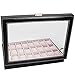 mefeir Watch Box for Men Women PU Leather Display Storage Collection Organizer Jewelry Case with Removable Pillows (24 Slot)